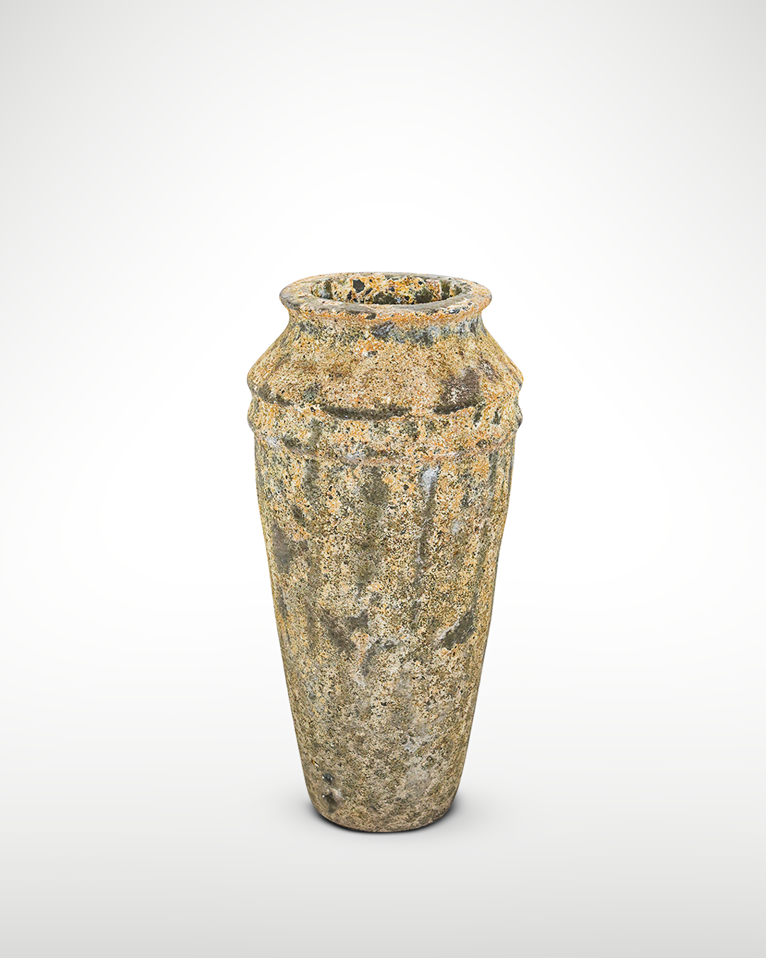 Vaso de cerâmica rústico