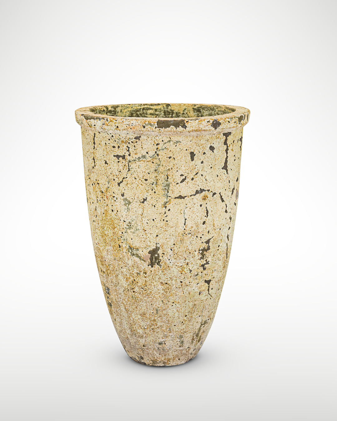 Vaso de cerâmica rústico